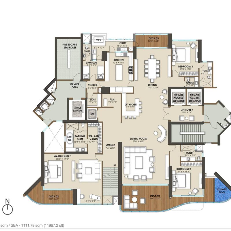 Phoenix Kessaku 4 & 5 BHK Apartments Orion Mall Rajajinagar Bangalore